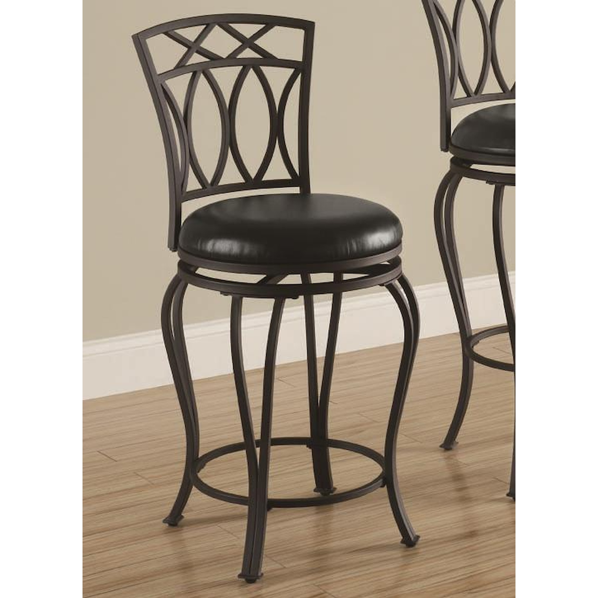 Coaster Furniture Dining Chairs and Bar Stools 122059 24" Elegant Metal